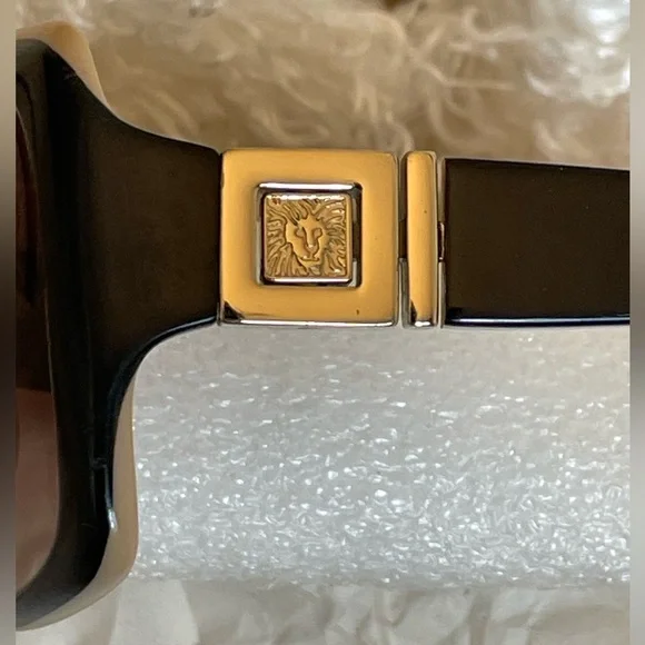 Vintage Rare Anne Klein Sunglasses two toned
Black brown beige small medium - Picture 6 of 13